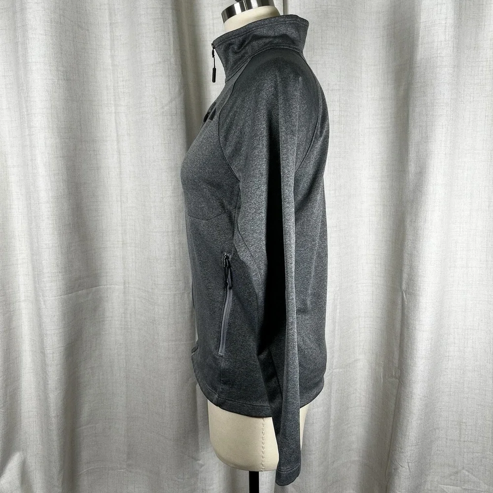 The North Face Mens Small Canyonlands Sweatshirt Hooded Jacket Gray Full‎ Zip
